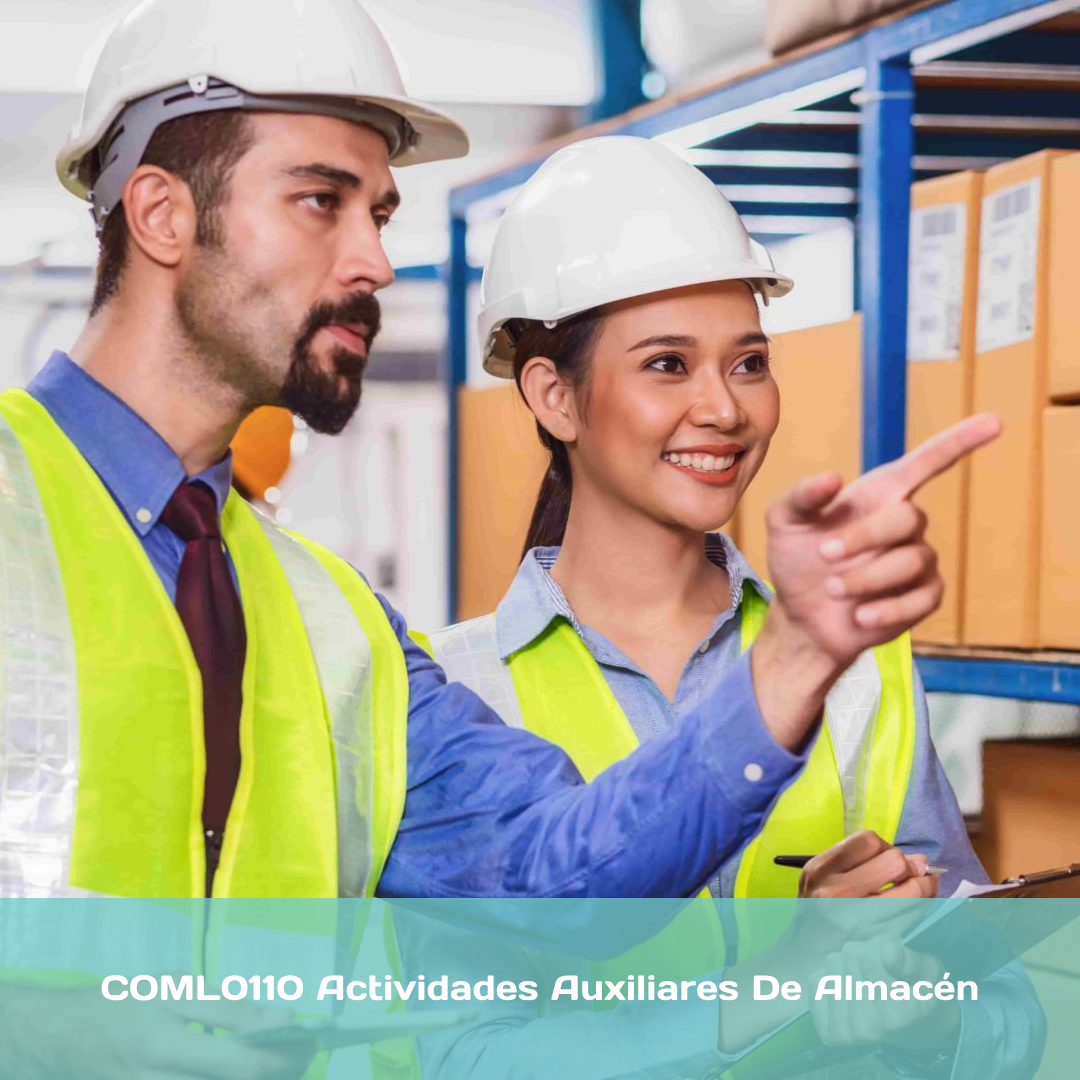 COML0110 Actividades Auxiliares De Almacén